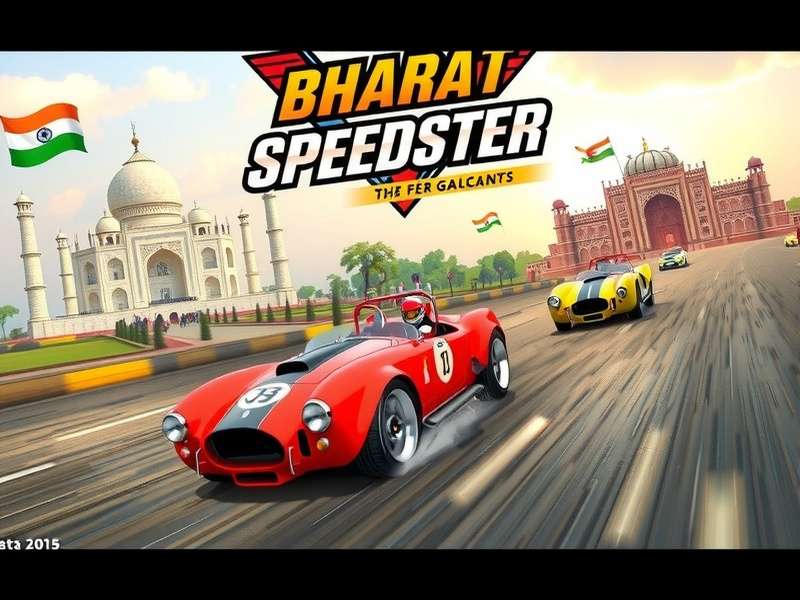 Bharat Speedster Racing Action - Player Racing Through Varanasi Ghats
